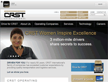 Tablet Screenshot of crst.com